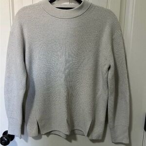 lululemon athletica beige Knit sweater